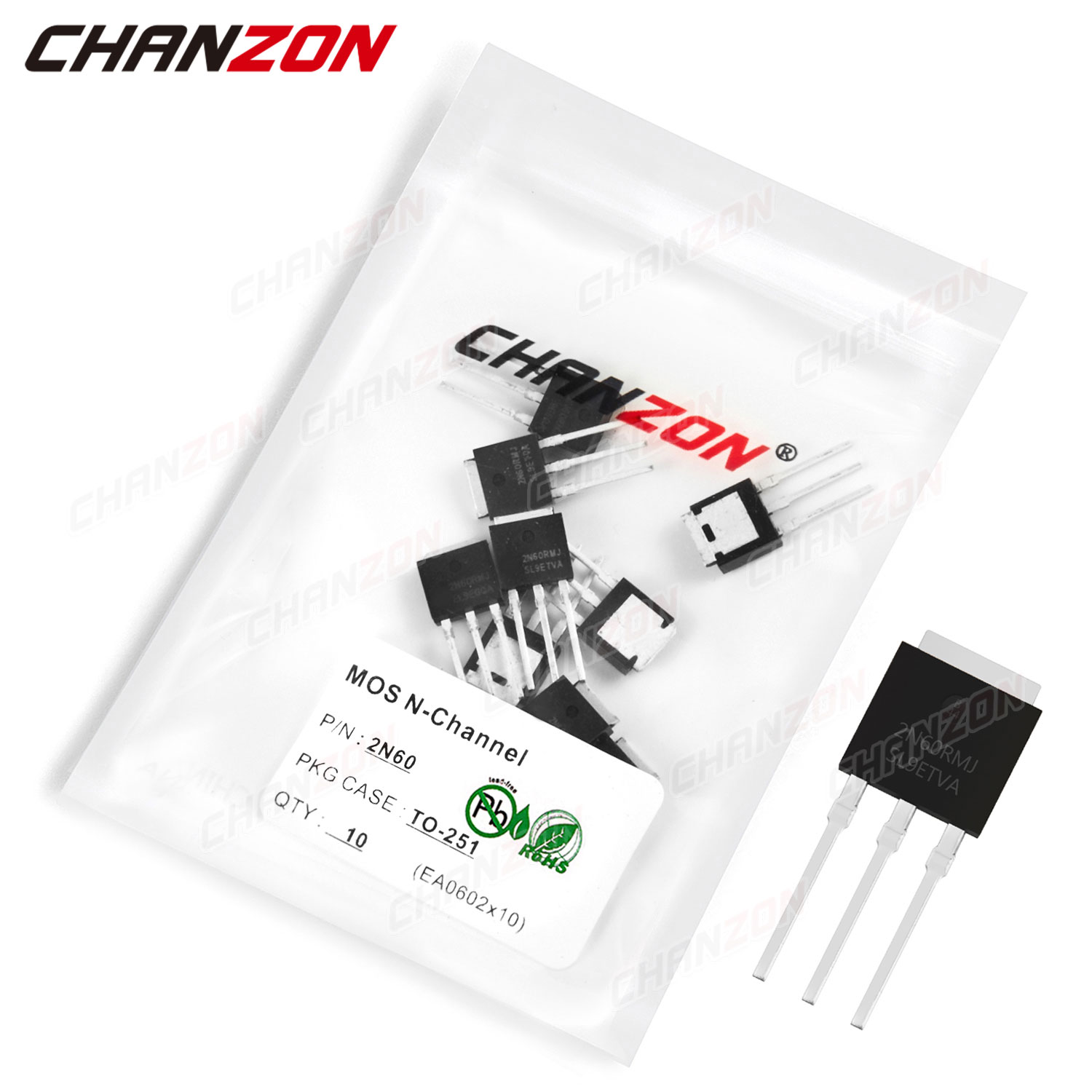Diy Electronics Youtube Channel - 10 adet 2N60 TO-251 N kanal