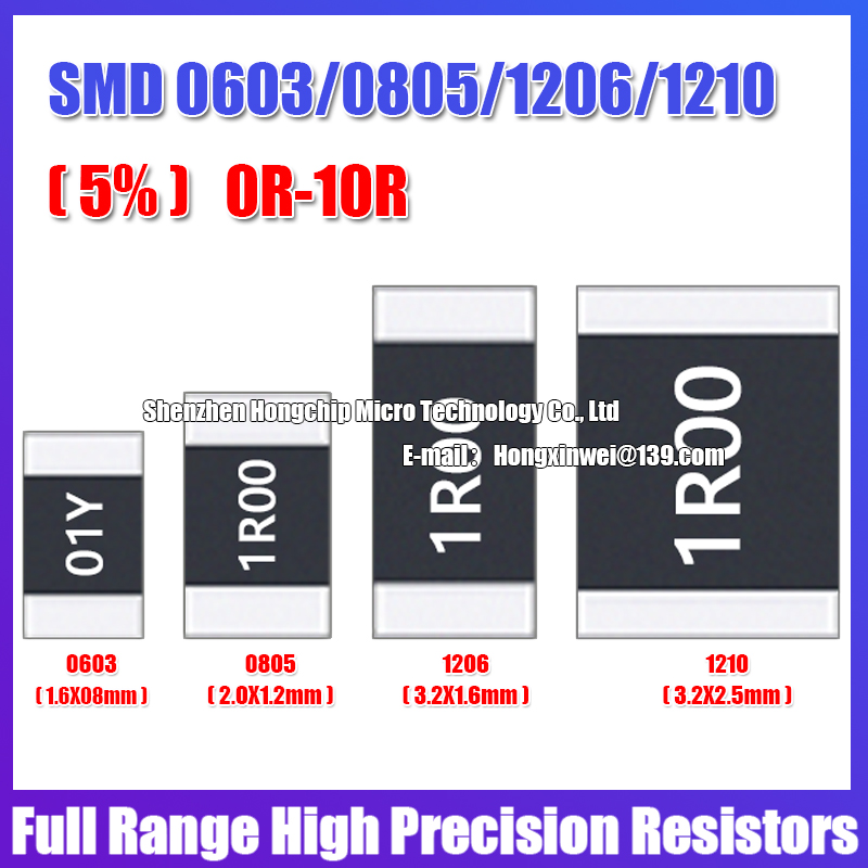 Smd Solder Paste - 100 ADET 0603 0805 1206 1210