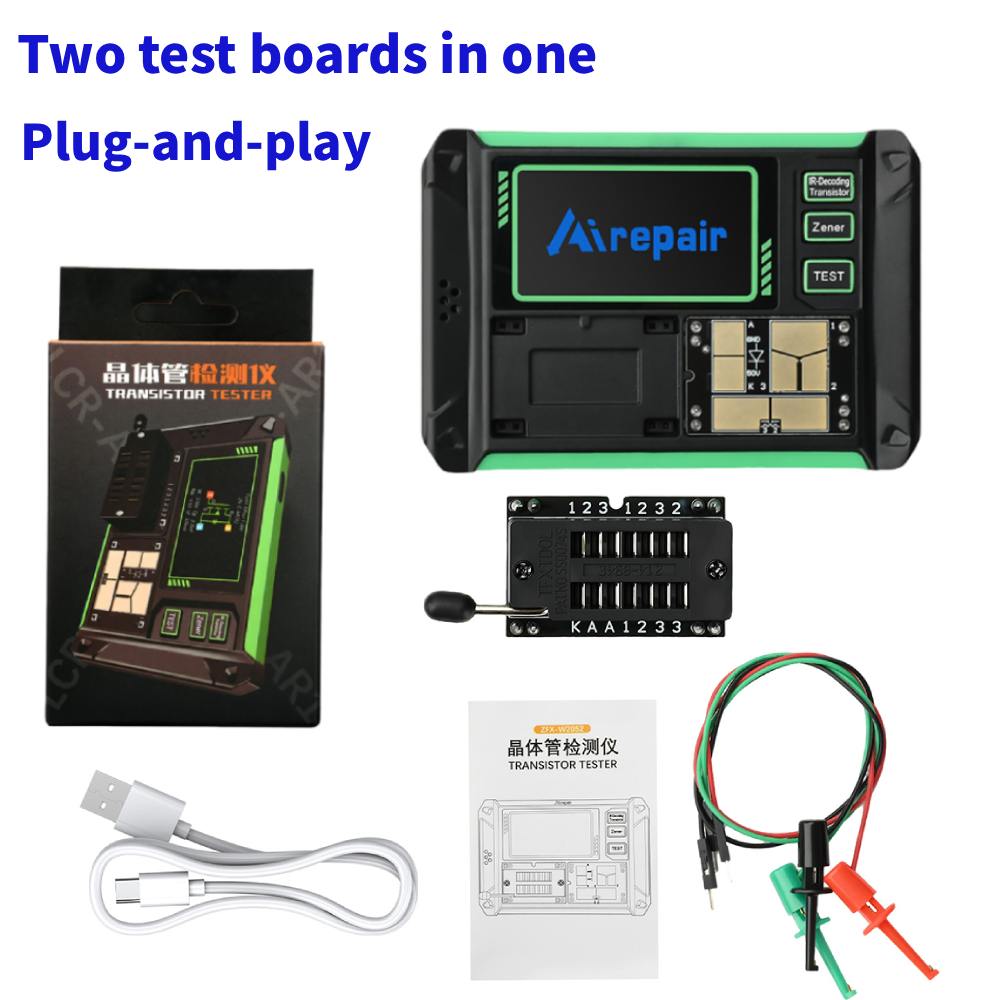 R/Diy Electronics - LCR-AR1 Çok Fonksiyonlu Transistör Test Cihazı
