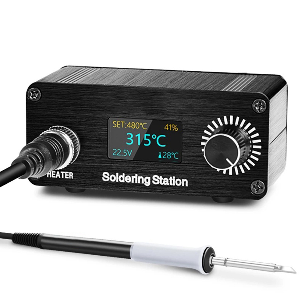Diy Soldering Station No Electronics - Dijital T12 Lehimleme İstasyonu Ayarlanabilir Sıcaklık