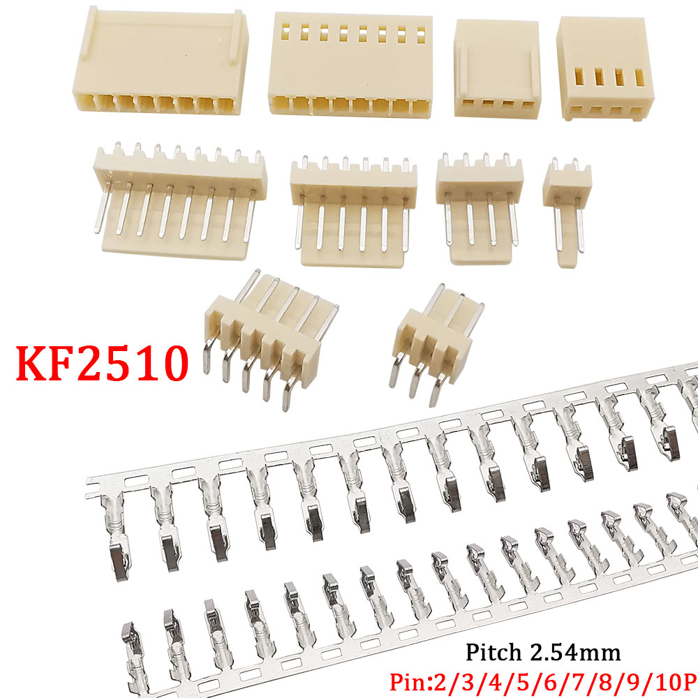 Male Female Header Pin - 100 adet kfconnector konektörü 2.54mm Pitch