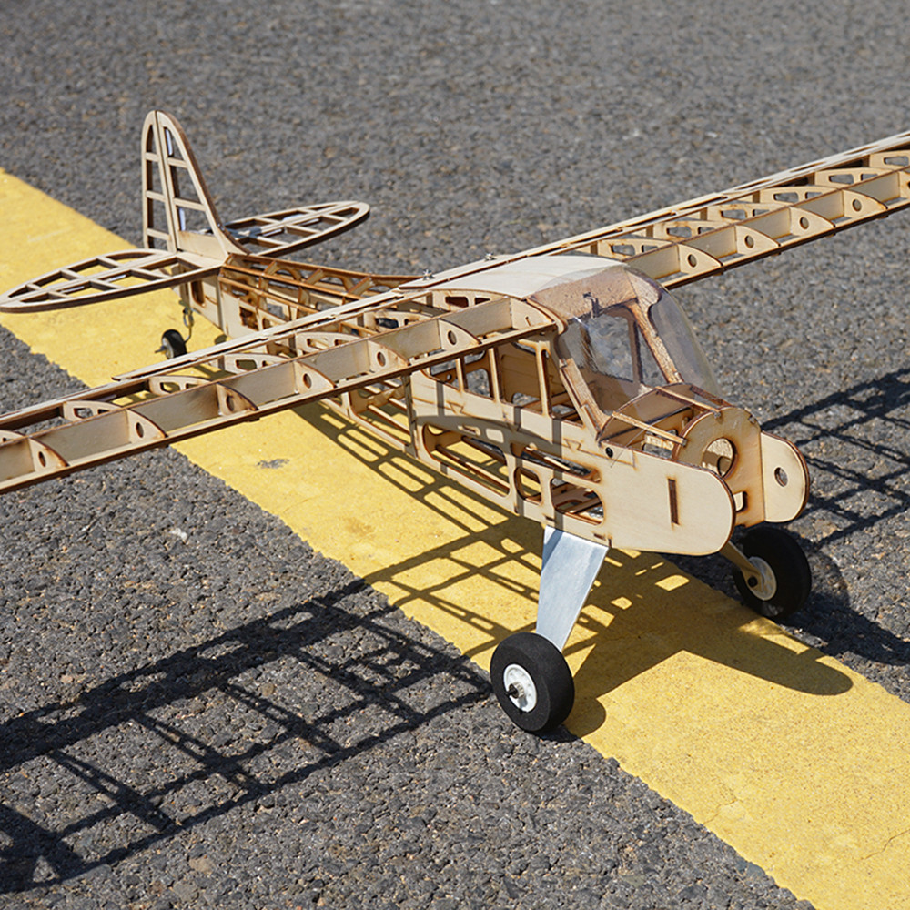 Diy Electronics India - RealHawk J3 Cub 1010mm Balsa Ahşap