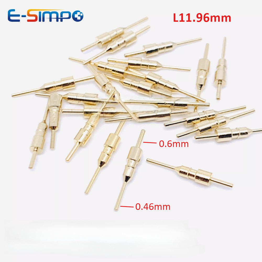 Male Female Header Pin - 300 adet Dim0.46-0.6mm Yuvarlak Delik 2.54