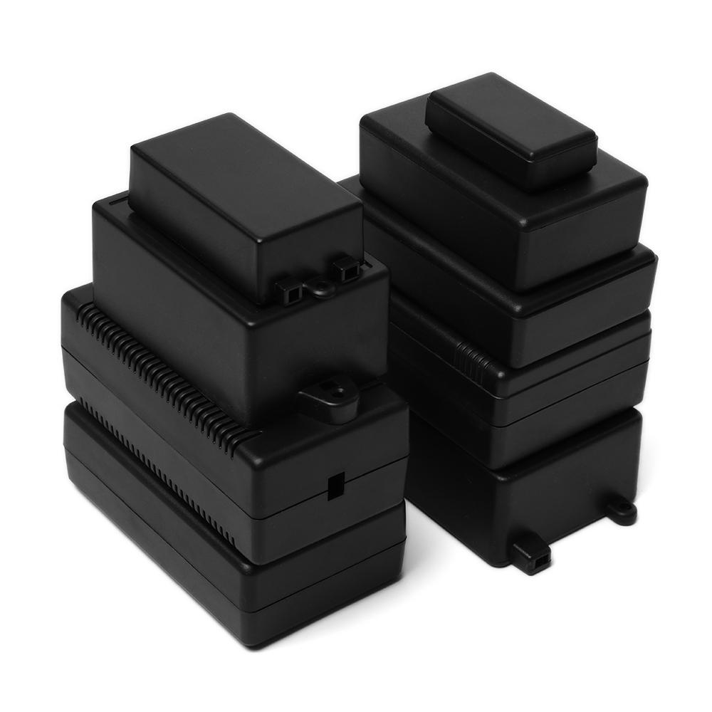 Diy Electronics Storage - 1 adet siyah plastik su geçirmez