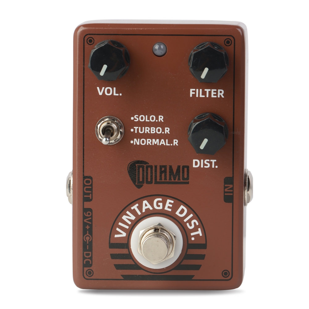Diy Guitar Electronics - Dolamo D-11 Vintage bozulma gitar efekt