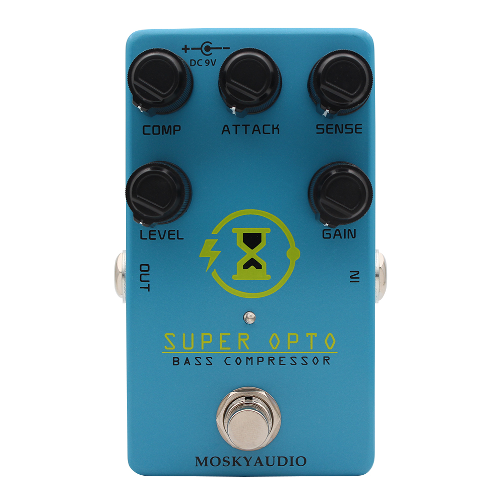 Diy Guitar Electronics - Mosky Süper OPTO Bas Optik Kompresör