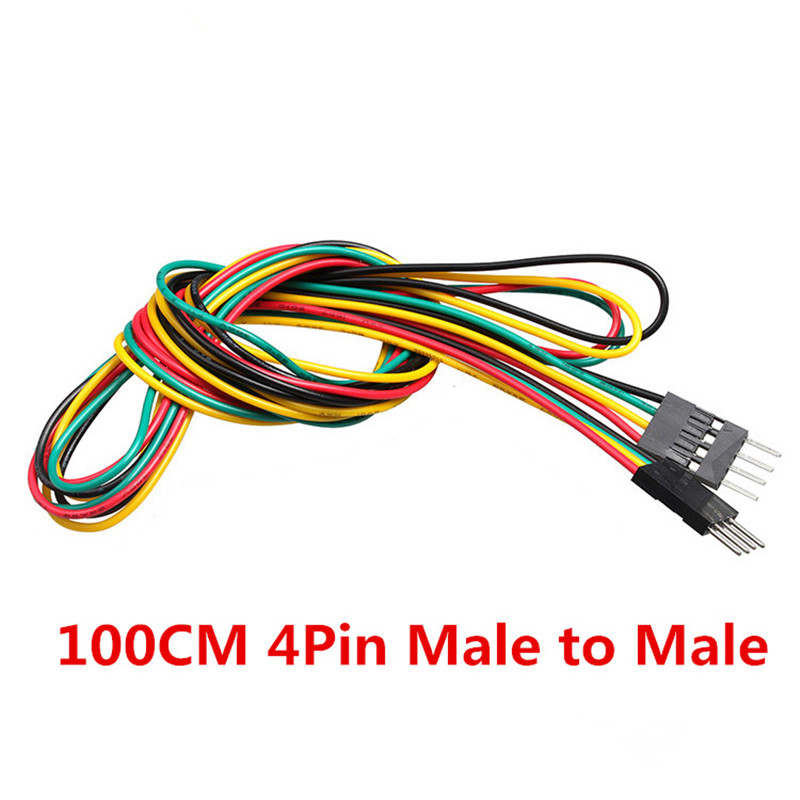 10 adet/grup 4pin 100 cm M-M/M - Breadboard Jumper Wire incelemesi ve fiyatı