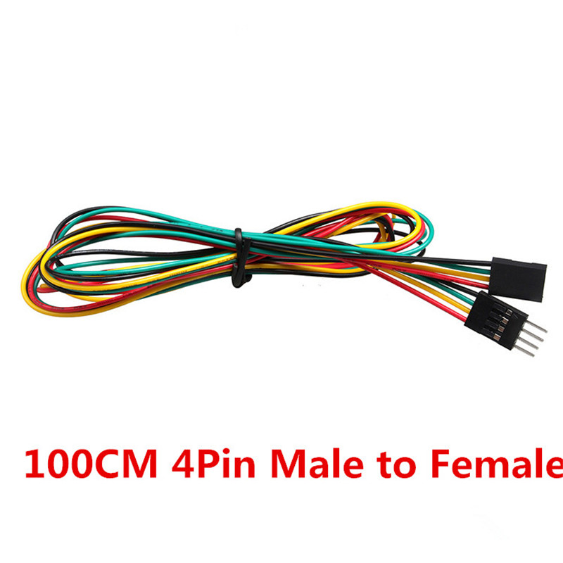 10 adet/grup 4pin 100 cm M-M/M - Breadboard Jumper Wire incelemesi ve fiyatı