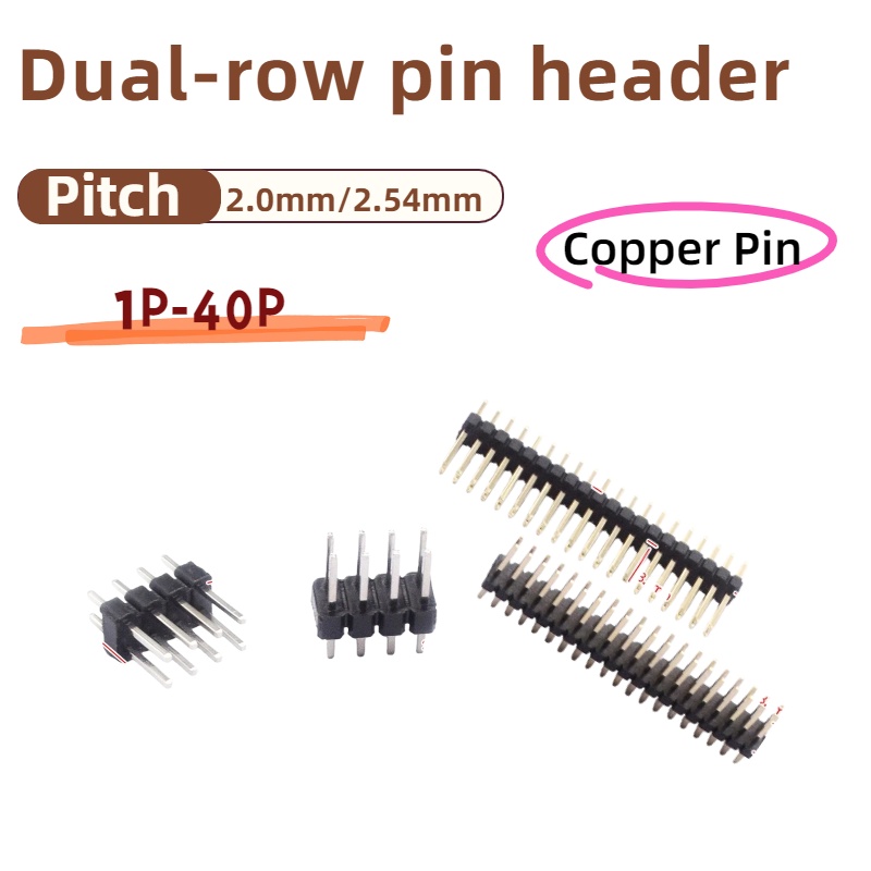 10 adet, 2.54mm aralıklı tek/ç - Male Female Header Pin incelemesi ve fiyatı