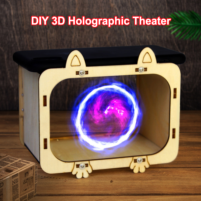 DIY 3D Holografik Tiyatro Cep  - Diy Electronics Kids incelemesi ve fiyatı