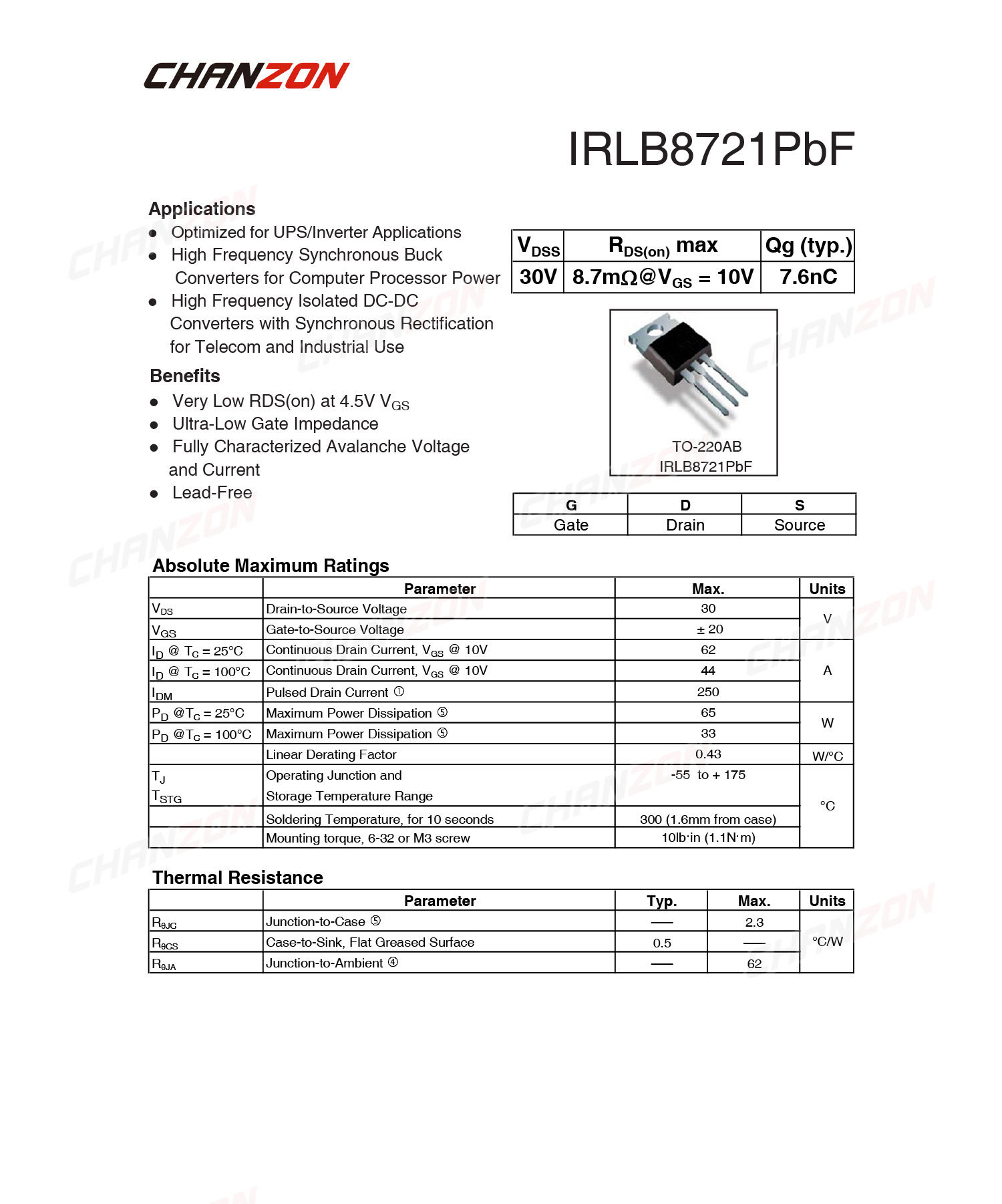 10 adet IRLB8721 TO-220 güç SI - Diy Electronics Youtube Channel incelemesi ve fiyatı