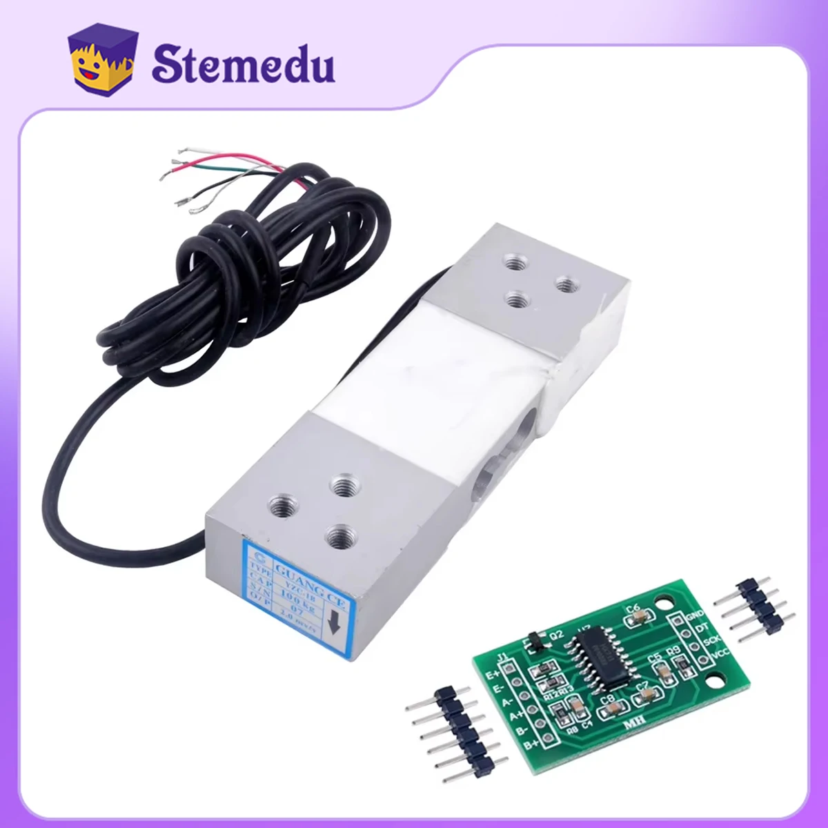 100 KG Yük hücresi YZC-1B Bası - Diy Electronics India incelemesi ve fiyatı