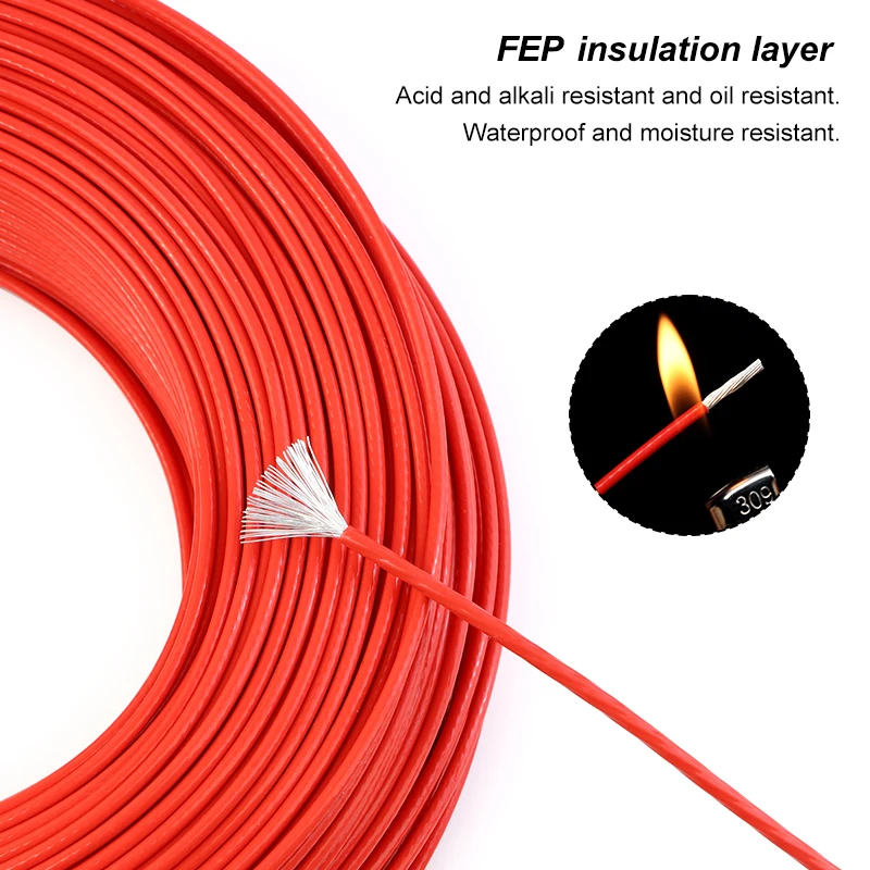 1 ~ 100 m PTFE Gümüş Kaplama E - Diy Electronics Music incelemesi ve fiyatı