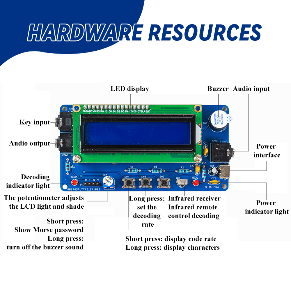Dijital Ekranlı DIY Telgraf Ko - R/Diy Electronics incelemesi ve fiyatı