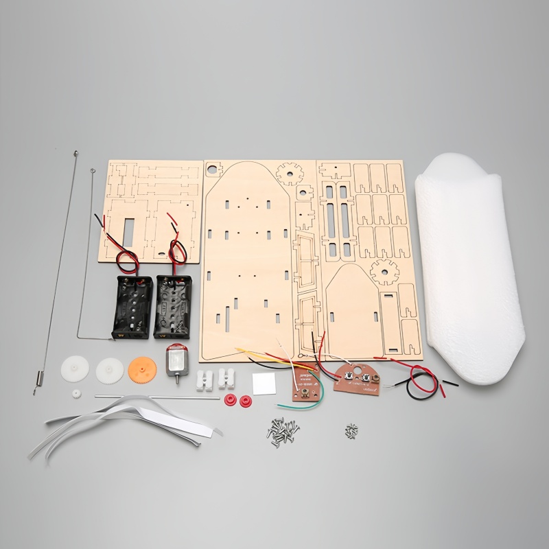 DIY Uzaktan Kumandalı Tekne Oy - Diy Electronics India incelemesi ve fiyatı