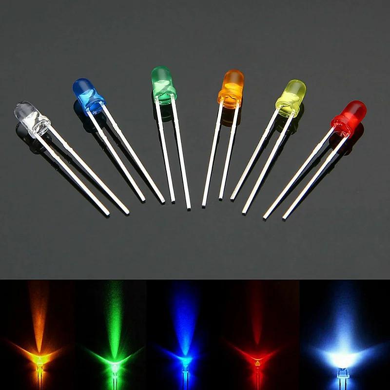 100/200 adet 3mm 5mm çok renkl - R/Diy Electronics incelemesi ve fiyatı