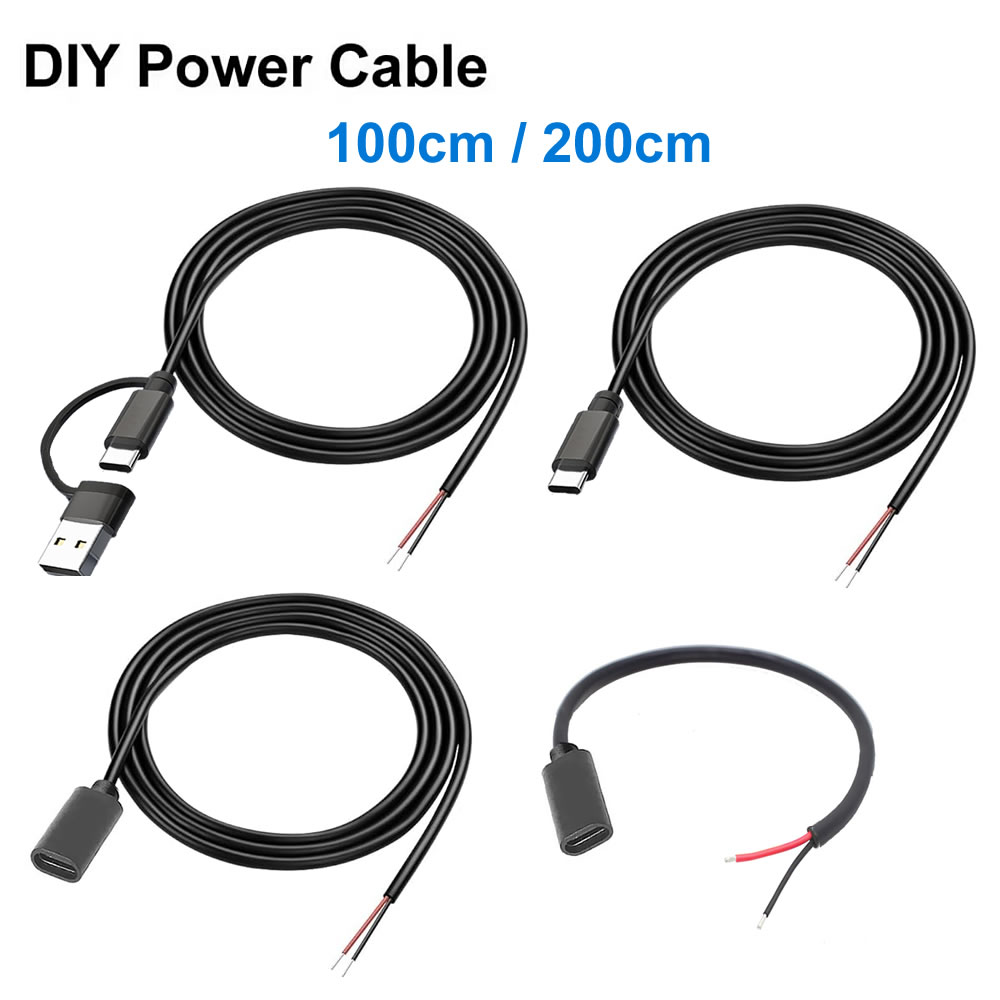 DC 2 Pin Güç Kablosu USB ve Ti - Diy Electronics Music incelemesi ve fiyatı
