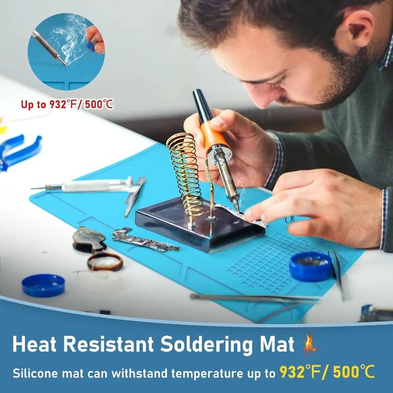 Silikon Tamir Matı Isı Yalıtım - Diy Soldering Station No Electronics incelemesi ve fiyatı