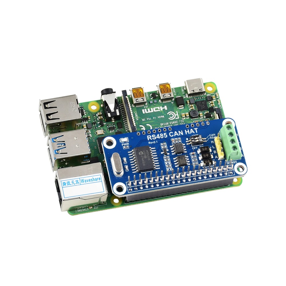 Waveshare RS485 CAN HAT, Raspb - Raspberry Pi Zero incelemesi ve fiyatı