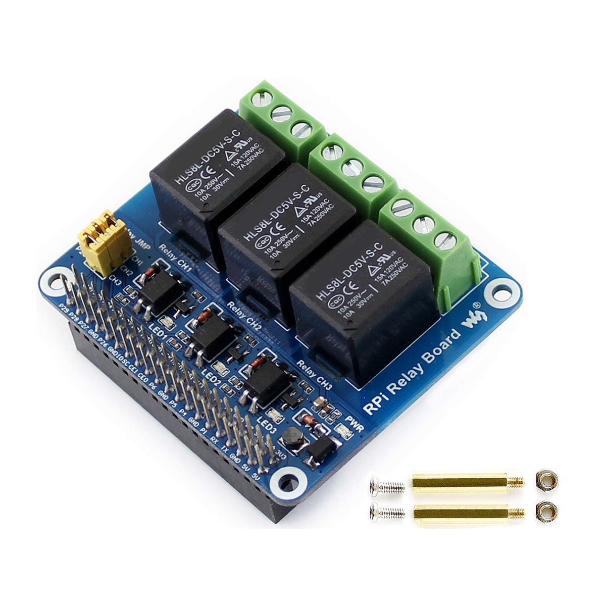 Waveshare 5V 3 Kanallı Röle Mo - Raspberry Pi Zero incelemesi ve fiyatı
