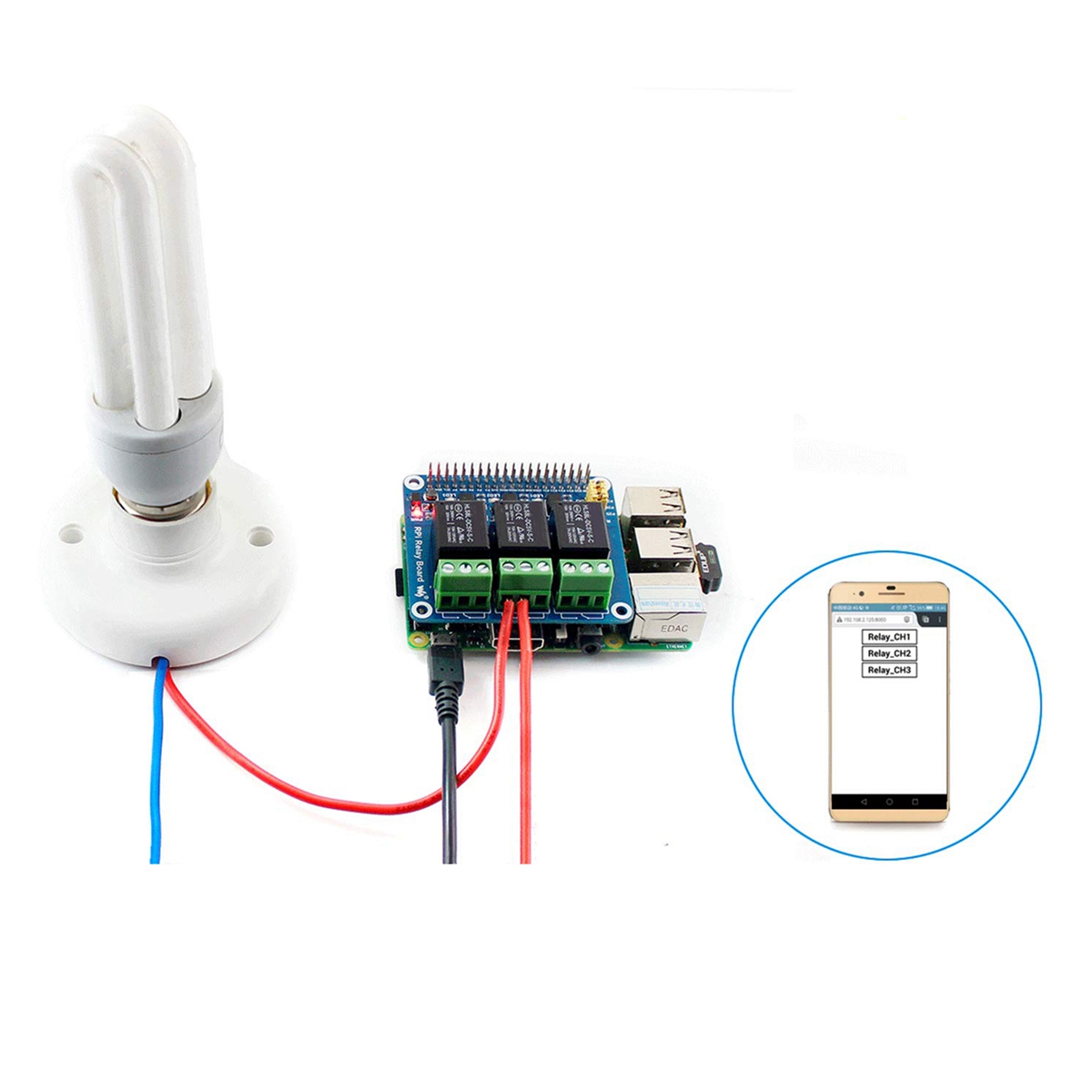 Waveshare 5V 3 Kanallı Röle Mo - Raspberry Pi Zero incelemesi ve fiyatı