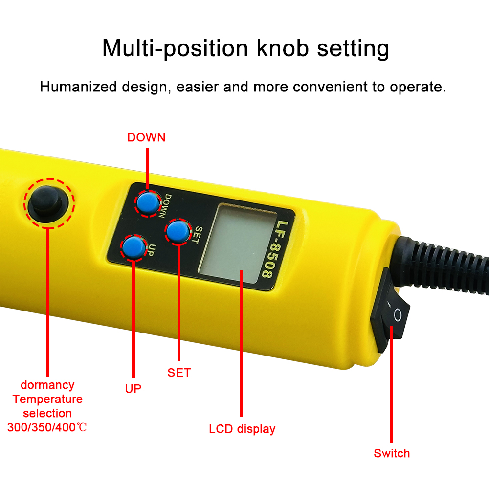 LCD Dijital Isı Sıcak Hava Tab - Smd Solder Paste incelemesi ve fiyatı