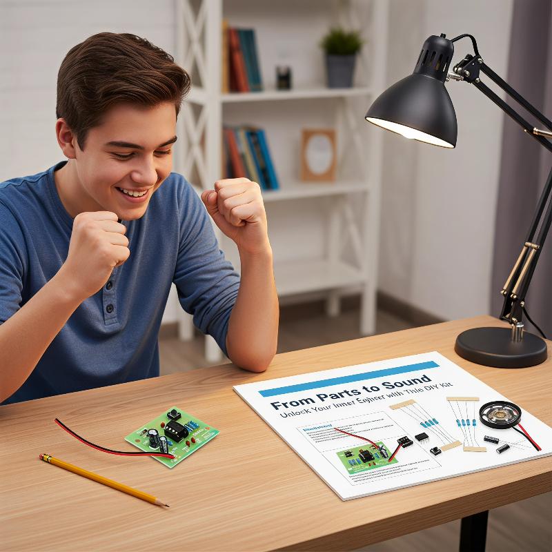 NE555 Kapı Zili DIY Lehimleme  - Diy Electronics Project Kit incelemesi ve fiyatı