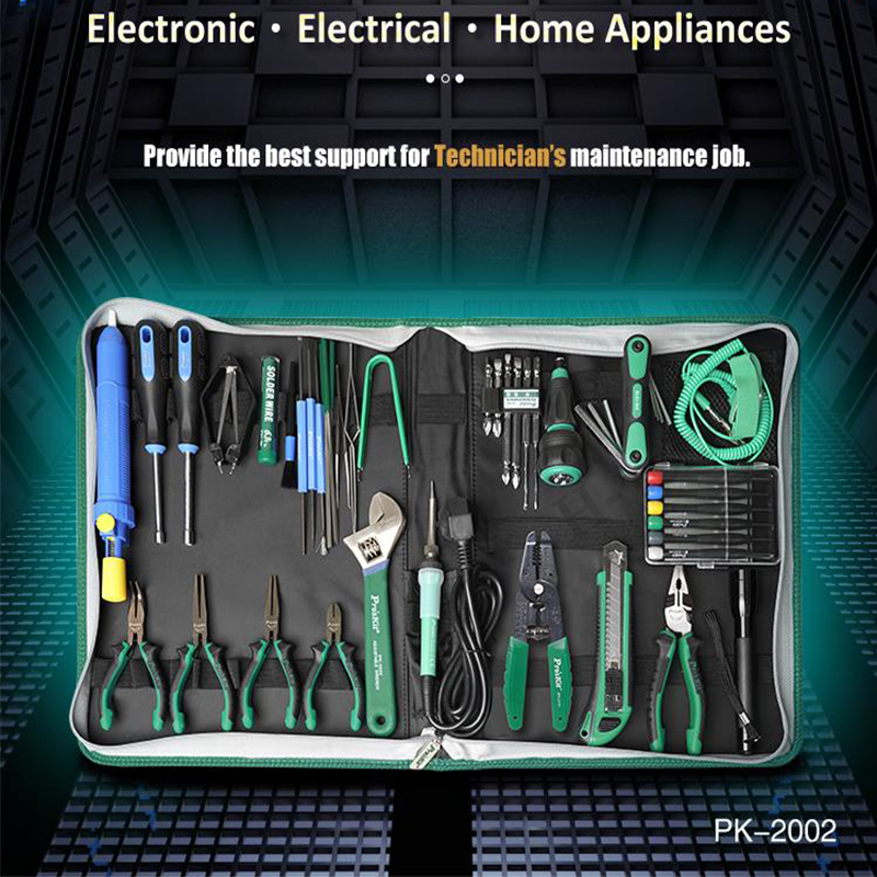 52 Parça Pro'sKit PK-2002H Ev  - Diy Electronics Bench incelemesi ve fiyatı