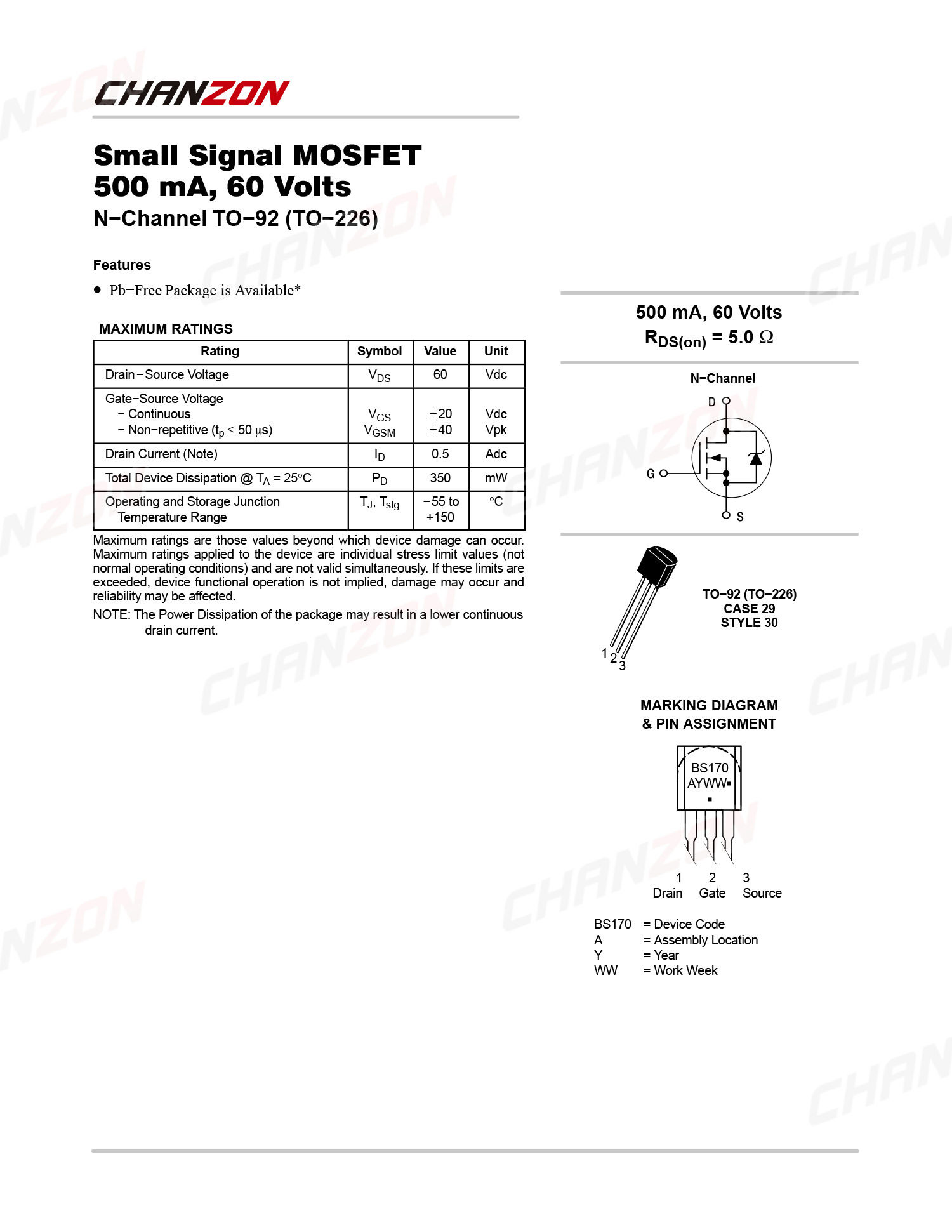 10 adet BS170 TO-92 N kanal Mo - Diy Electronics Youtube Channel incelemesi ve fiyatı