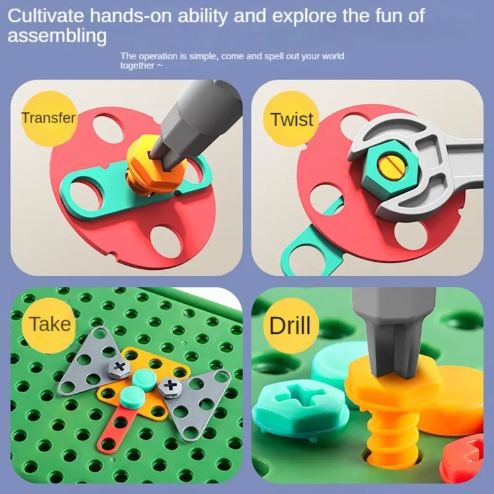 450 Adet Çocuk STEM Matkap Set - Diy Electronics Kids incelemesi ve fiyatı