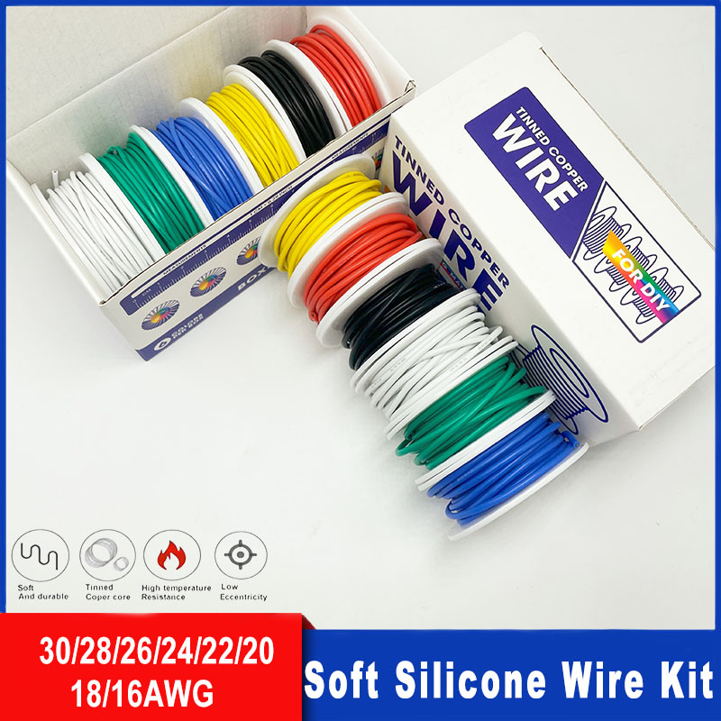 Yumuşak Silikon Tel Kiti 16awg - Diy Electronics Project Kit incelemesi ve fiyatı