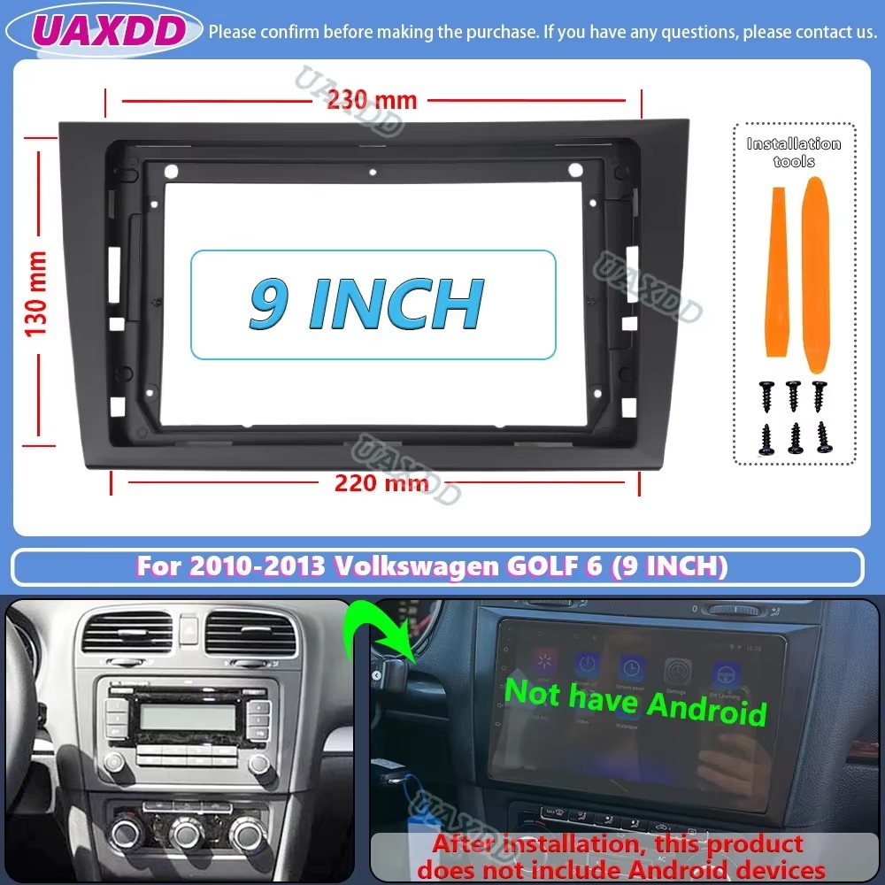 Volkswagen Golf 6 2008-2016 iç - Diy Electronics Radio incelemesi ve fiyatı