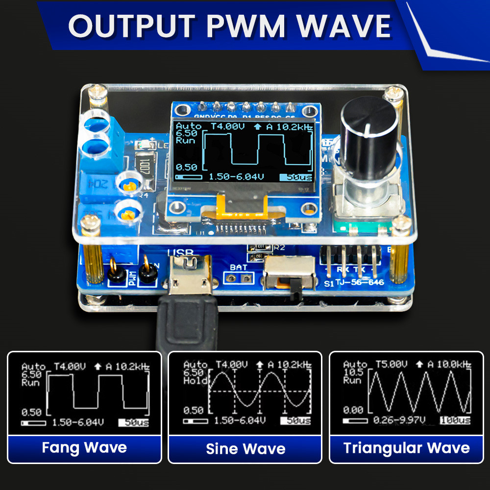 DIY Mini dijital osiloskop ele - Oscilloscope Dso Mini incelemesi ve fiyatı